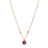 Surkh Sitarah - Natural Ruby Necklace