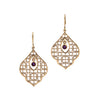 Dareechay - Natural Amethyst Earrings