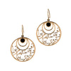 Parwaaz Earrings - Black Jasper Earrings